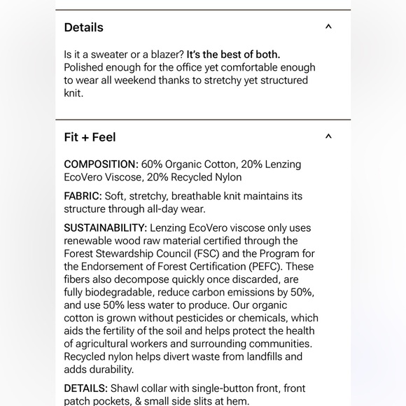 The ribbed sweater blazer! - Picture 7 of 7